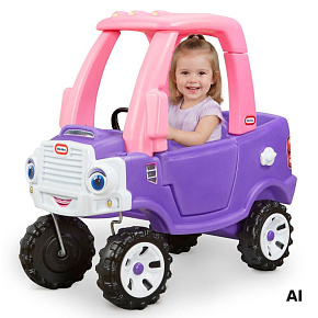 Odrážedlo Terénní Auto Růžovo-Fialové pro Děti Little Tikes Odrážedlo Terénní Auto Růžovo-Fialové pro Děti Little Tikes