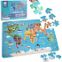 CLASSIC WORLD Puzzle Mapa Světa