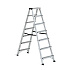 Schůdky hliníkové oboustranné 7st. PLA2.2.1460 Procraft