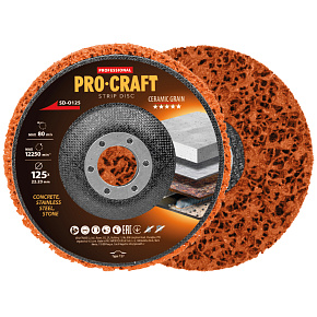 Kotouč brusný Clean & Strip Procraft SD-O125