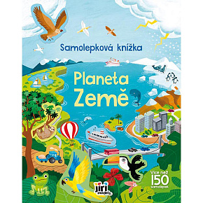 Knížka samolepková Planeta Země Knížka samolepková Planeta Země