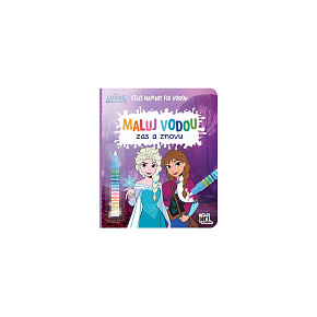 Knížka Maluj vodou zas a znovu Ledové království/Frozen