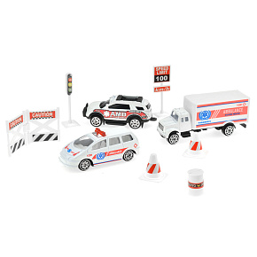 Dětský hrací set Policie, 10 ks Dětský hrací set Policie, 10 ks