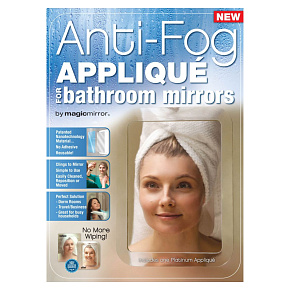 Magické zrcadlo - Protizamlžovací aplikace - Zrcadlo do sprchy Magické zrcadlo - Protizamlžovací aplikace - Zrcadlo do sprchy