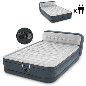 Matrace postel 236x152 cm s pumpou 2-osobová DELUXE INTEX 64448ND Matrace postel 236x152 cm s pumpou 2-osobová DELUXE INTEX 64448ND
