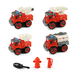 Sada šroubovací auta hasiči s příslušenstvím Sada šroubovací auta hasiči s příslušenstvím