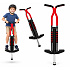 Skákací tyč Jump Stick pro děti do 80 kg, černá