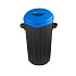 Eco Solution – Odpadkový koš s víkem 35L - Modrý