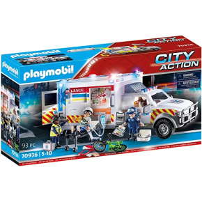 Playmobil záchranná služba ambulance 70936