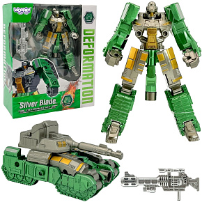 WOOPIE Robot Transformující SILVER BLADE 2v1 Tank