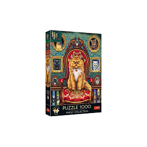 Puzzle Magic Collection: Šílené kočky 1000 dílků 48x68,3cm v krabici 27x40x6cm