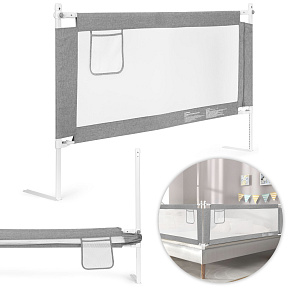 Bed safety rail, 150 cm, protective barrier for children, ECOTOYS