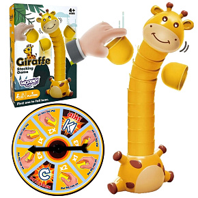WOOPIE Hra Dovednostní Žirafka Skládání Kelímků