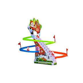 Vánoční horolezecká dráha se světlem a zvukem 2x23x8cm Vánoční horolezecká dráha se světlem a zvukem 2x23x8cm