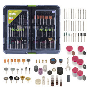 Sada nástavců na přímou brusku Procraft GK-418 Sada nástavců na přímou brusku Procraft GK-418