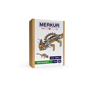 Stavebnice MERKUR Ankylosaurus 130ks v krabici 13x18x5cm Stavebnice MERKUR Ankylosaurus 130ks v krabici 13x18x5cm
