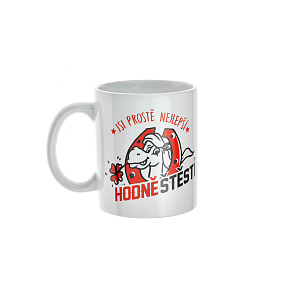 Dárkový keramický hrnek 300ml - Hodně štěstí