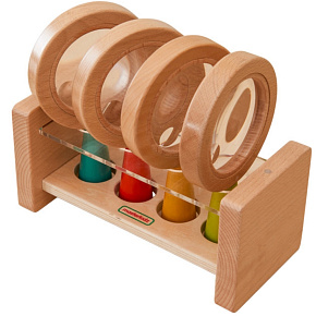 MASTERKIDZ Sada Dřevěných Lup s Kontejnerem