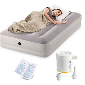 Nafukovací matrace na spaní 191x99x30 cm pro jednu osobu s USB pumpou INTEX 64177 Nafukovací matrace na spaní 191x99x30 cm pro jednu osobu s USB pumpou INTEX 64177