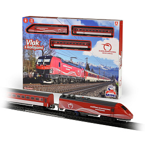Vlak Železniční Společnost Slovensko Naše železnice MINI na baterie Vlak Železniční Společnost Slovensko Naše železnice MINI na baterie