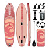 Lebula sup deska nafukovací pro paddleboarding set 320 cm broskvová