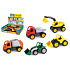 Auto Workies plast 12-14cm 5 druhů 10ks v boxu 18m+