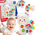WOOPIE BABY Smyslová Manipulační Hračka Montessori Lama 18m+