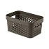Úložný box INFINITY 4,5l recyklovaný plast hnědý