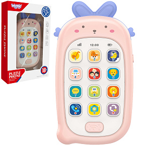 WOOPIE BABY Interaktivní Telefon Mobil s Zvuky WOOPIE BABY Interaktivní Telefon Mobil s Zvuky