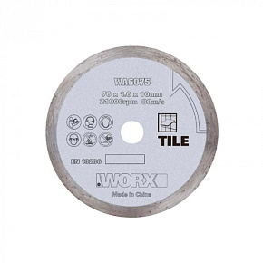 WA6075 - Diamantový řezný kotouč pro WX801 Ø 76mm