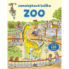 Knížka samolepková Zoo Knížka samolepková Zoo