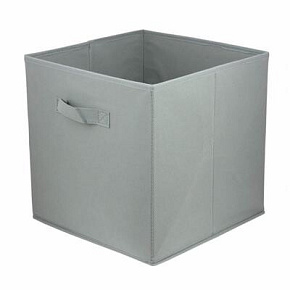 U Textilní krabice 31x31x31 světle šedá U Textilní krabice 31x31x31 světle šedá