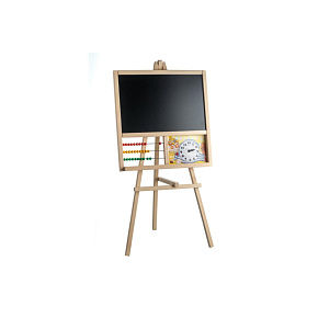 Tabule stojanová s počítadlem dřevo 45x89cm v sáčku Tabule stojanová s počítadlem dřevo 45x89cm v sáčku