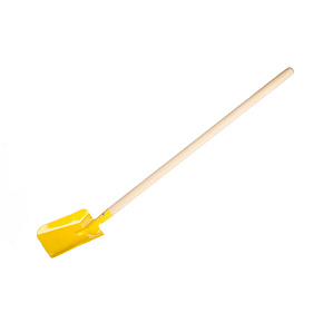 Lopata/Lopatka žlutá s násadou kov/dřevo 80cm nářadí Lopata/Lopatka žlutá s násadou kov/dřevo 80cm nářadí