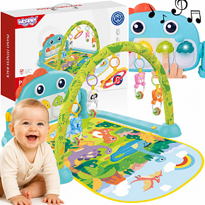 WOOPIE BABY Mata s Hrazdičkou Dino WOOPIE BABY Mata s Hrazdičkou Dino