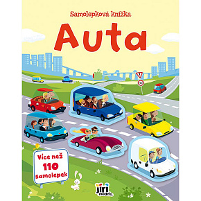 Knížka samolepková Auta Knížka samolepková Auta