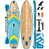 Lebula sup deska nafukovací pro paddleboarding set 320 cm světle modrá