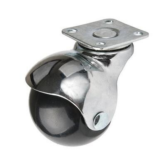 Nábytkové kolečko prům. 40mm/40kg, otočná deska