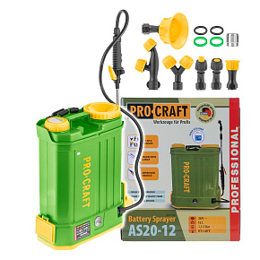 AKU postřikovač Procraft AS20-12 (bez baterie a nabíječky) AKU postřikovač Procraft AS20-12 (bez baterie a nabíječky)